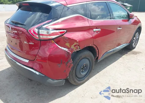 2017 Nissan Murano Sl from USA, damaged, VIN 5N1AZ2MH9HN143674